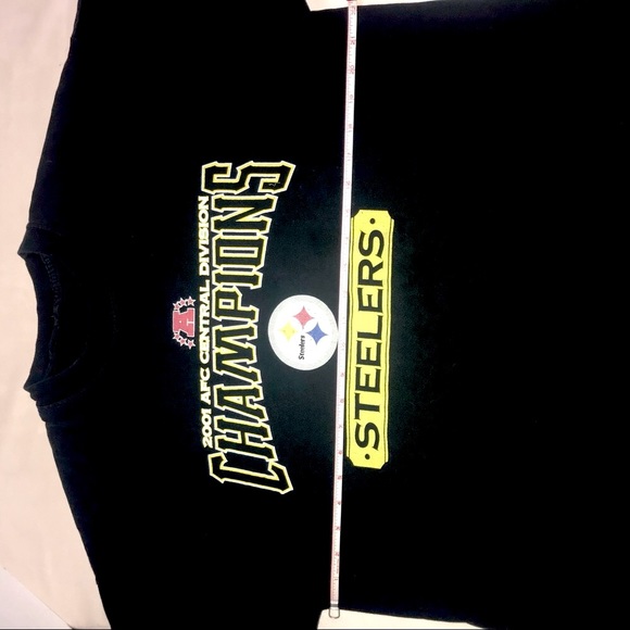 Vintage Pittsburgh Steelers Tee T-Shirt Men Large - Picture 3 of 7